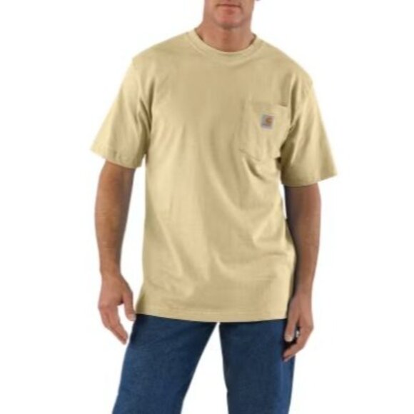 Carhartt Loose Fit Size 3X Heavy Weight Short Sleeve Tee NWOT Beach Heather - Picture 9 of 10